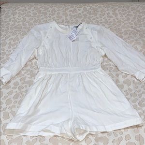 IRO all white romper